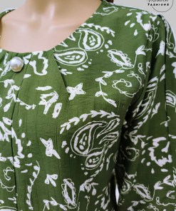 Henna Green Printed Top
