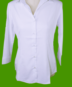 Plain White Shirt with Long Sleeves