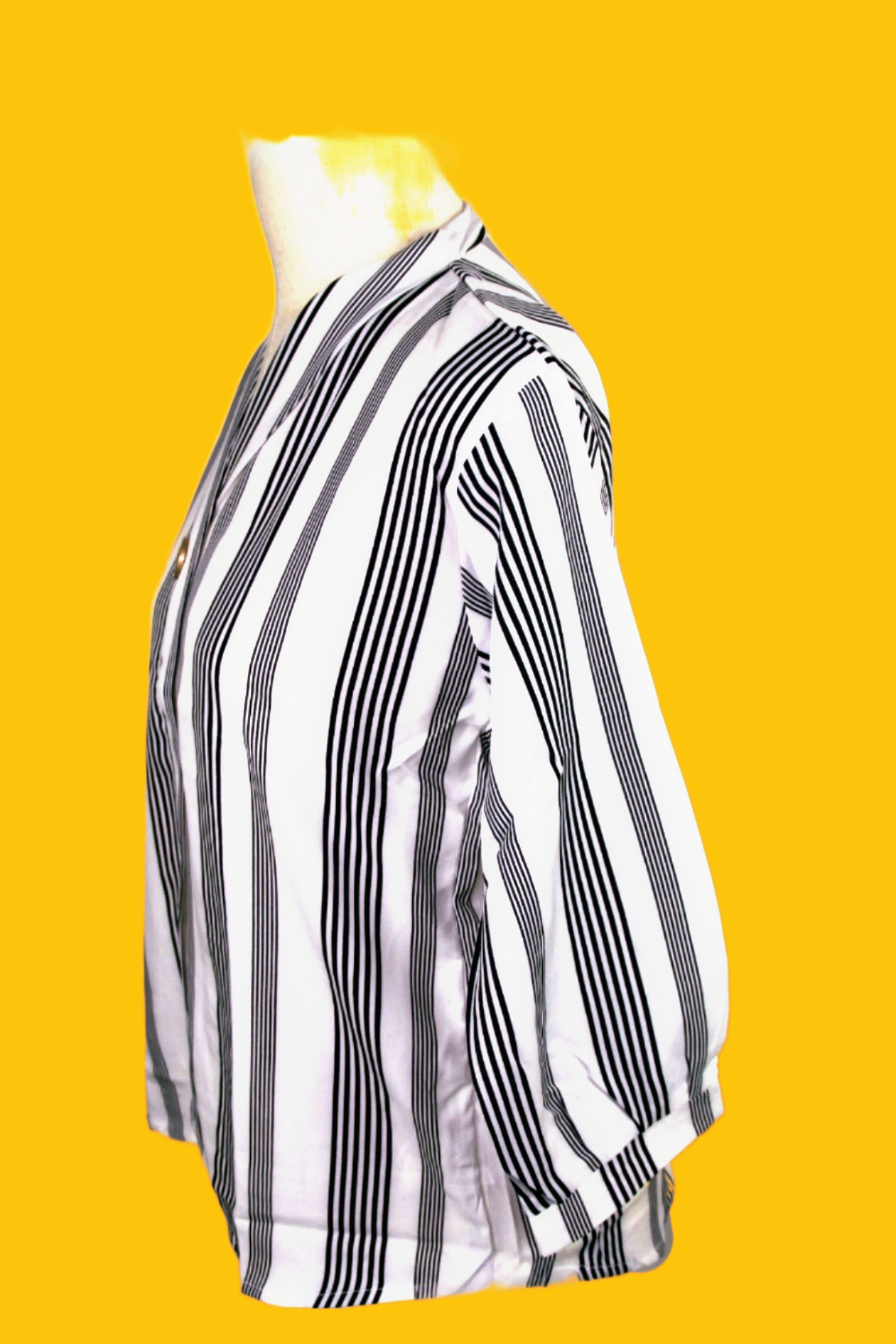 Blue and White Stripped Top - Image 6