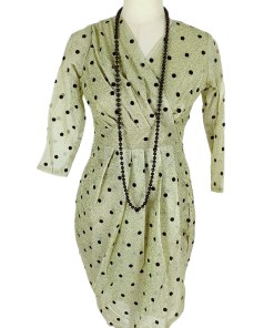 Green Polka Dots Dress