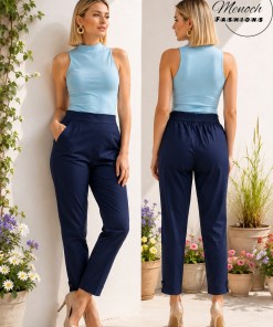 Alternative view of Ciggaret Cotton Pants