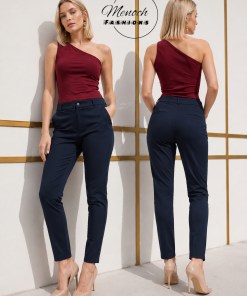 Formal Stretch Material Trouser